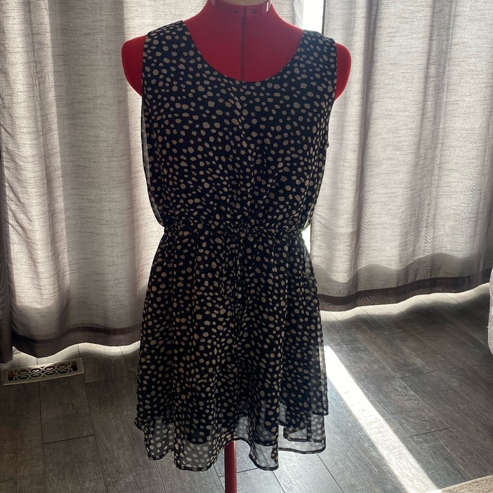 Love Tree, Large,  elastic waist light weight summer dress